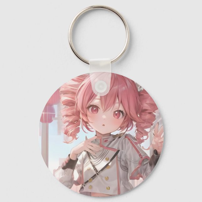 Kasane Teto Keychain (Front)