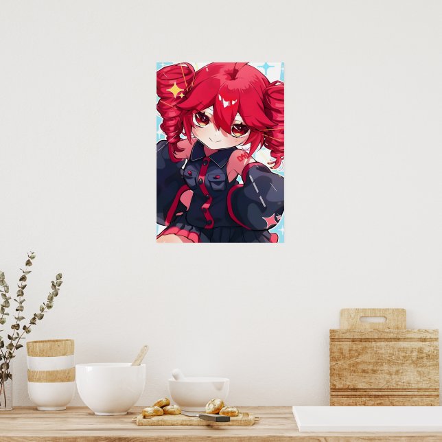 Kasane Teto Poster (Kitchen)