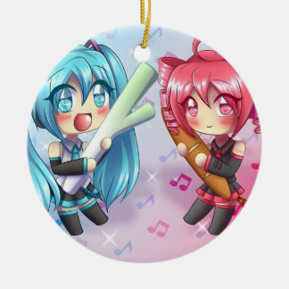 Kasane teto x miku ceramic ornament