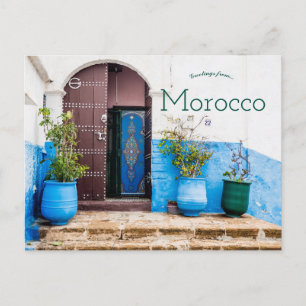 Kasbah of the Oudayes in Rabat Morocco Postcard