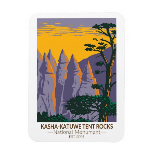 Kasha _ Katuwe Tent Rocks National Monument Magnet