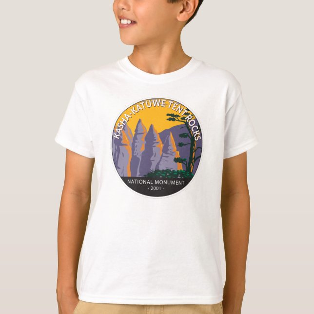 Kasha - Katuwe Tent Rocks National Monument   T-Shirt (Front)