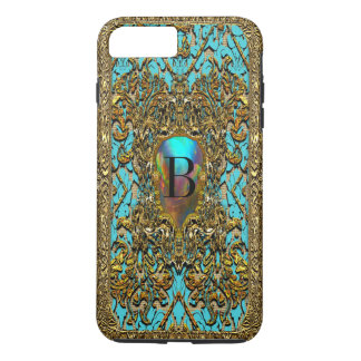 Kashafaye Elegant Victorian Monogram iPhone 8 Plus/7 Plus Case