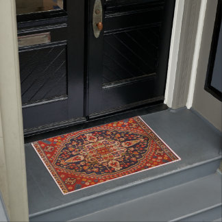 Kashan Poshti Central Persian Rug Print