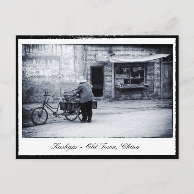 Kashgar - Old Town, Uyghur's City / China Postcard (Front)
