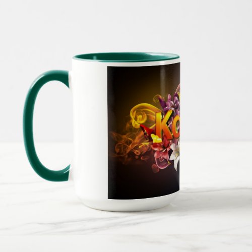 KASHIF 3D Colors Print Mug
