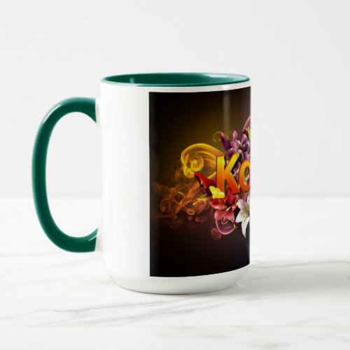 KASHIF 3D Colors Print Mug