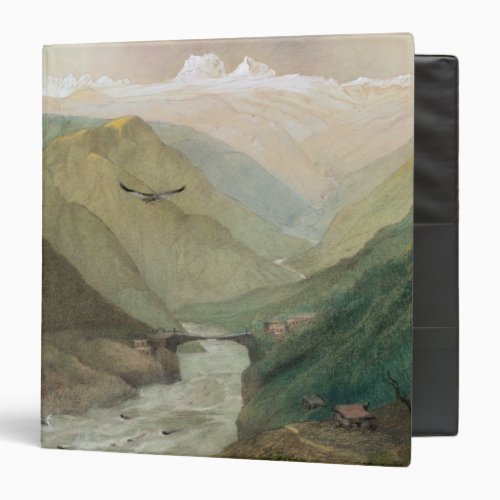 Kashmir c1860 3 ring binder