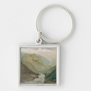 Kashmir, c.1860 keychain