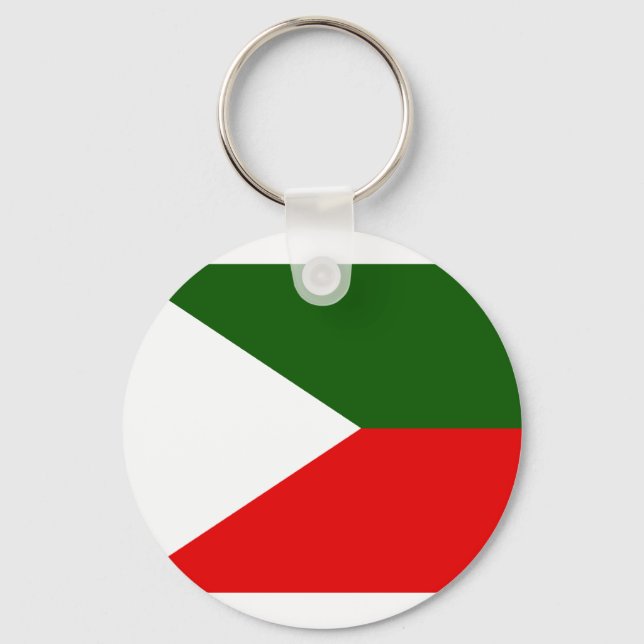 Kashmir Independent, India flag Keychain (Front)