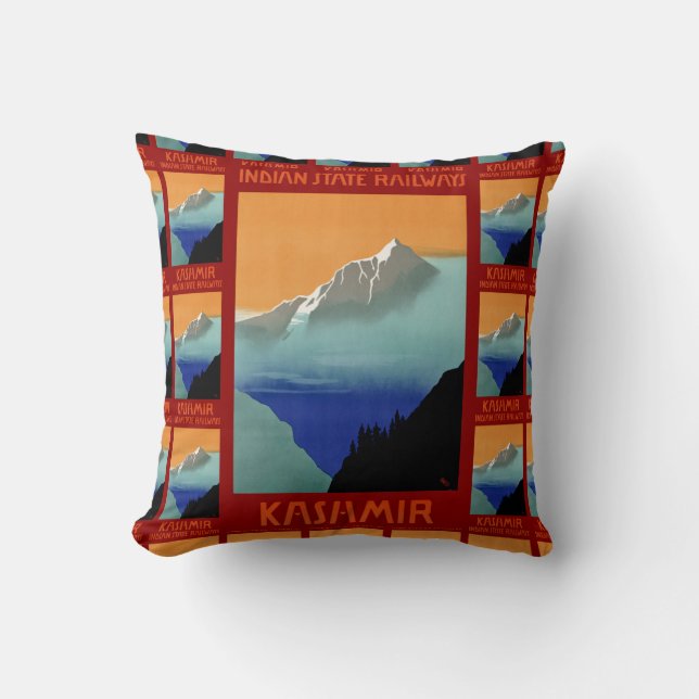 Kashmir Throw Pillow (Front)
