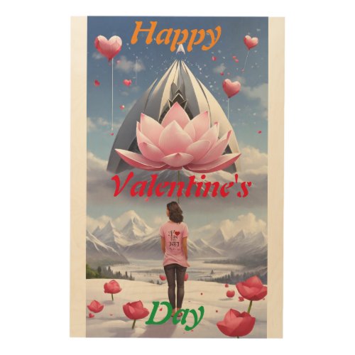 Kashmiri Love Bloom Valentines Day Wall Art