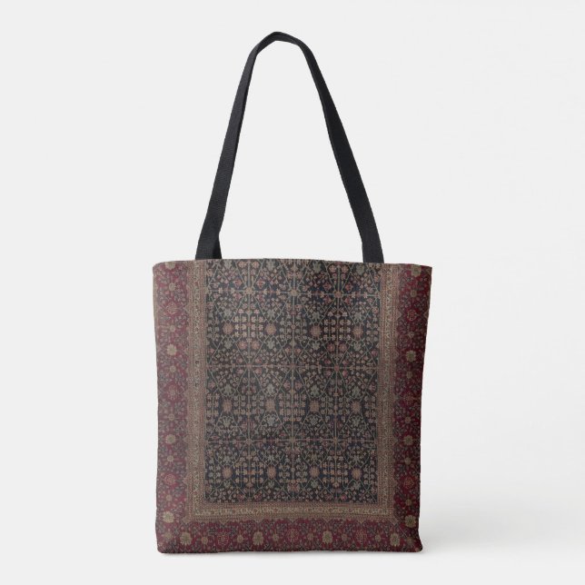 Kashmiri Millefleur Carpet Tote (Back)