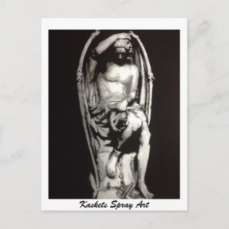 Kaskets Spray Art - Lucifer in chains post cards