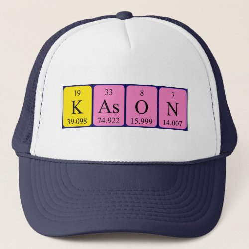 Kason periodic table name hat