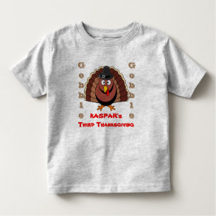 Kaspar's Third Thanksgiving Toddler T-shirt