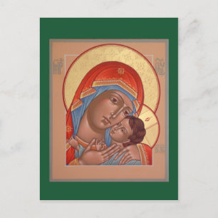Kasperov Mother of God Postcard