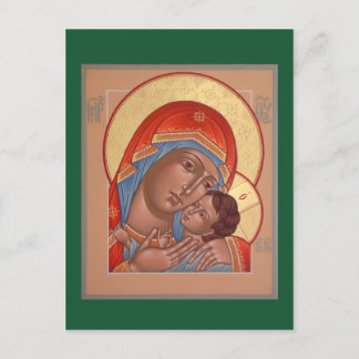 Kasperov Mother of God Prayer Card