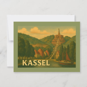 Kassel Germany City Art Postcard