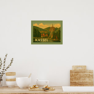 Kassel Germany City Art Poster