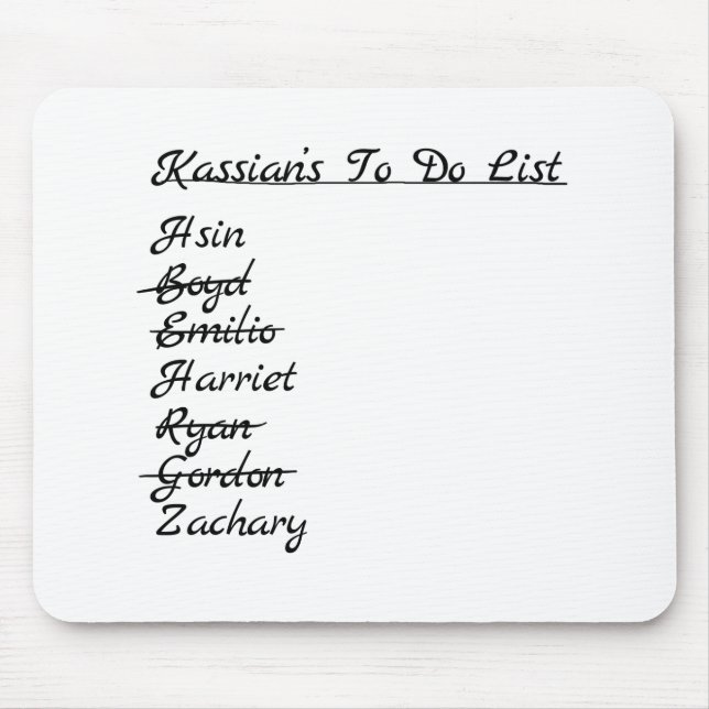 Kassian mousepad (Front)