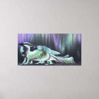 Kastraal True Aurora Dragon Pair Canvas Print