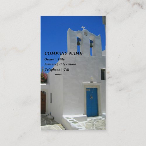 Kastro  Sifnos Business Card