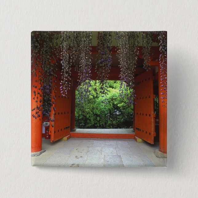 Kasuga Shrine, Nara, Japan Pinback Button (Front)