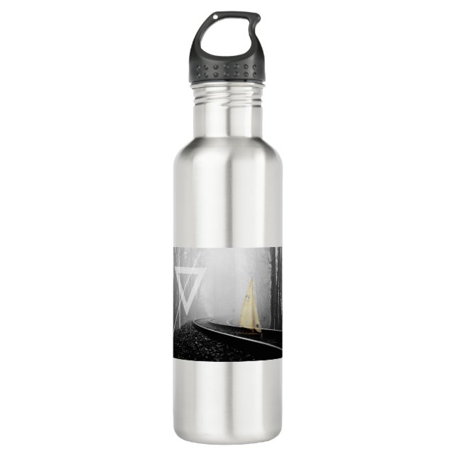 KAT14 Railroad.tif Stainless Steel Water Bottle (Front)