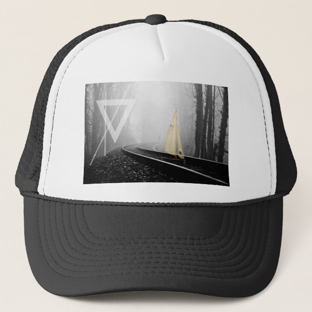 KAT14 Railroad.tif Trucker Hat (Front)