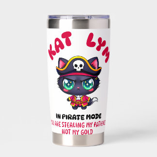 Kat Lym In Pirate Mode 2 Insulated Tumbler