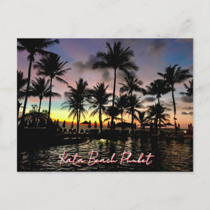 Kata Beach, Phuket, Thailand Postcard