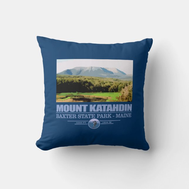 Katahdin Throw Pillow (Front)