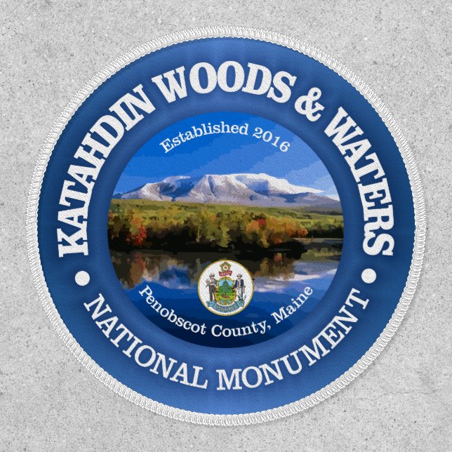 Katahdin Woods & Waters (NM) Patch (Front)