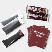 [katakana + kanji ] I love you Chocolate Hershey Bar Favors (Front)