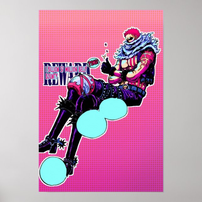 katakuri manga colored poster (Front)