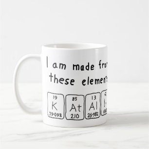 Katalin periodic table name mug