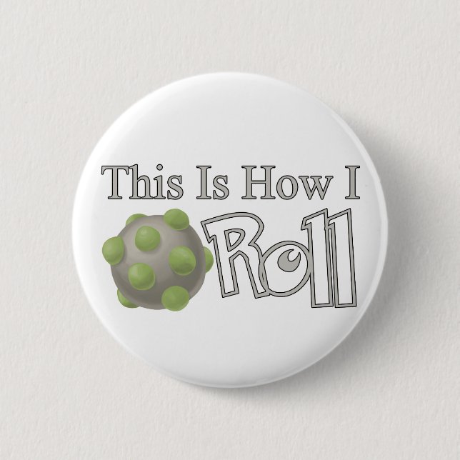 Katamari Roll Pinback Button (Front)