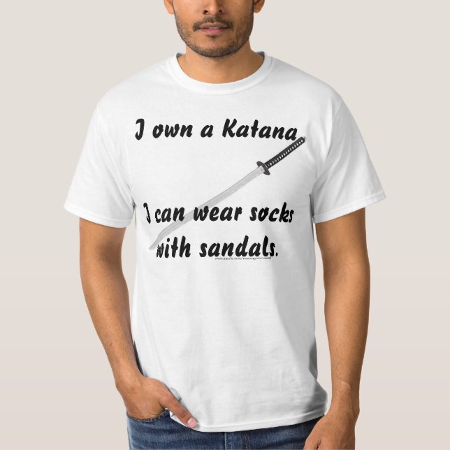 Katana vs Fashion. T-Shirt (Front)