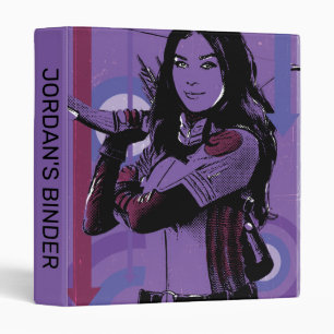 Kate Bishop Graphic 3 Ring Binder