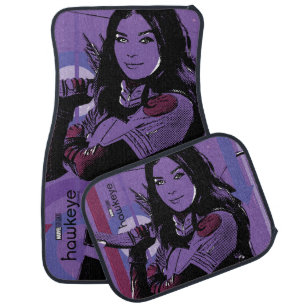 Kate Bishop Graphic Car Floor Mat