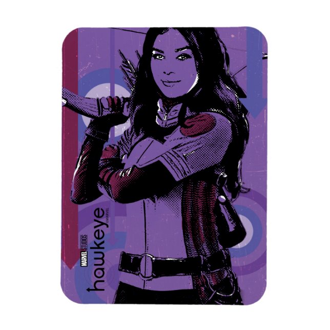 Kate Bishop Graphic Magnet (Vertical)