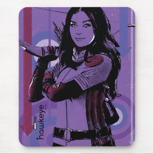 Kate Bishop Graphic Mouse Pad