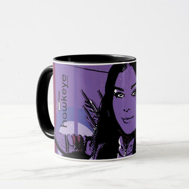 Kate Bishop Graphic Mug (Front Left)