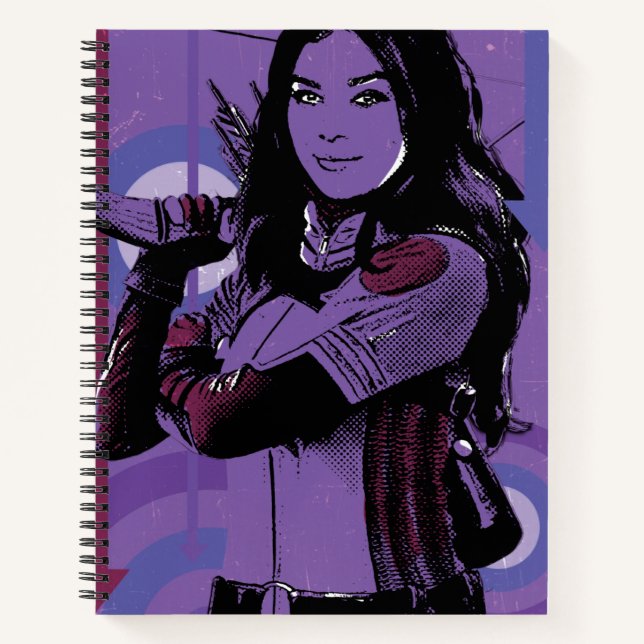 Kate Bishop Graphic Notebook (Front)