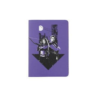 Kate Bishop & Hawkeye Arrow Graphic Passport Holder