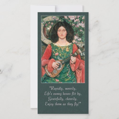 Kate Bunce  Charlotte Bront CC0349 Poetry Card