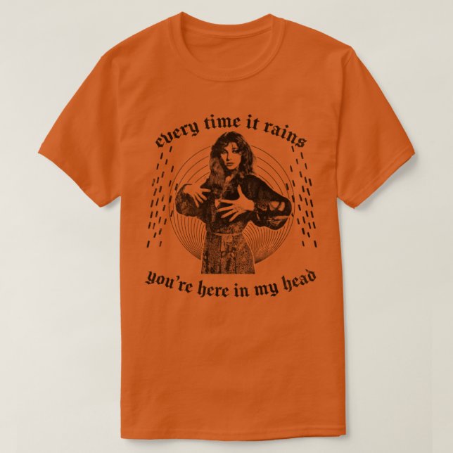 Kate Bush Retro Aesthetic Fan Art Design 2 T-Shirt (Design Front)