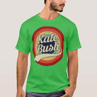 Kate Bush Retro Circle Vintage T-Shirt
