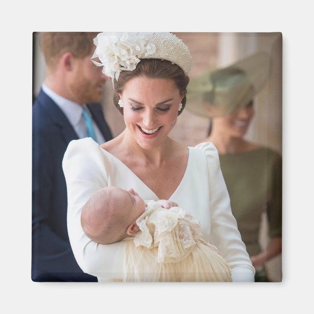Kate Middleton and Prince Louis Magnet (Front)